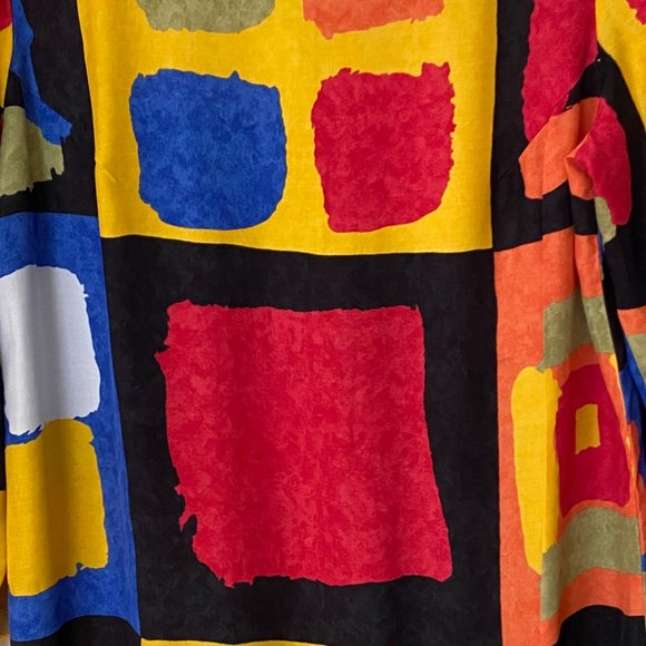 VNTG K.C. Spencer New York Color-block Dress - Picture 3 of 6